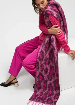 Hot Bufanda animal print y flecos Animal Print|Otros Complementos