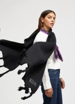 Hot Bufanda con flecos trenzados Bufandas Y Pañuelos