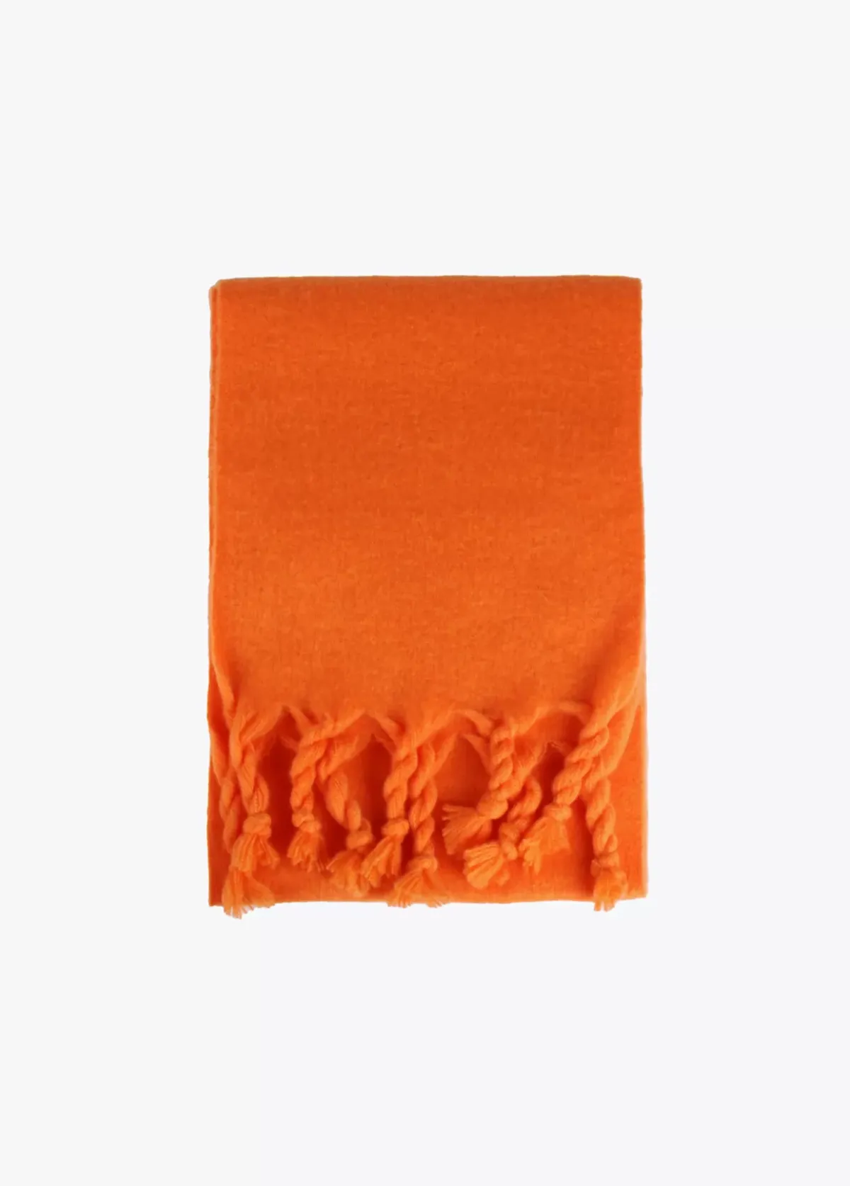 Outlet Bufanda con flecos trenzados Bufandas Y Pañuelos