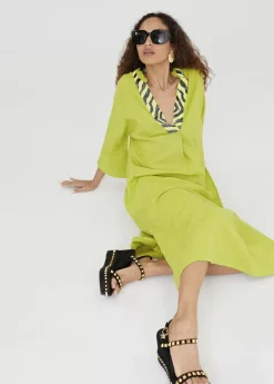 Sale Caftan midi media manga Baño