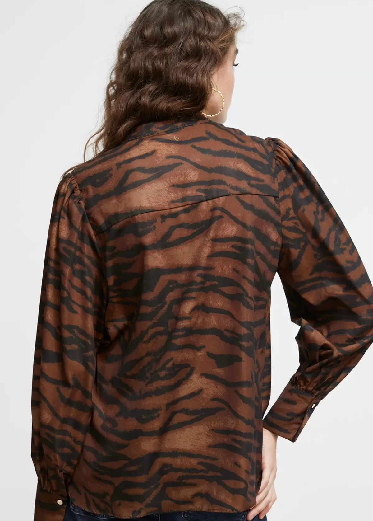 Outlet Camisa animal print Animal Print|Camisas Y Blusas