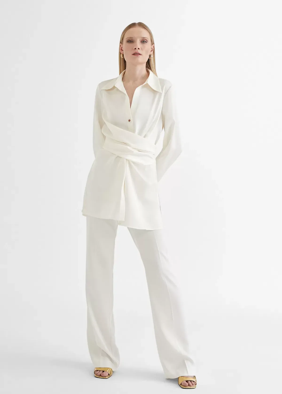 Outlet Camisa anudada Camisas Y Blusas