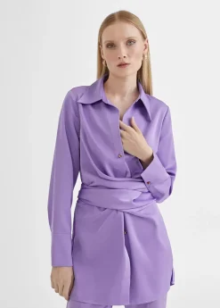 Online Camisa anudada Camisas Y Blusas