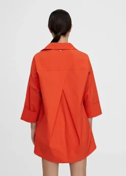 Clearance Camisa basica de algodón Camisas Y Blusas