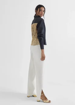 Online Camisa bordado fantasía Camisas Y Blusas