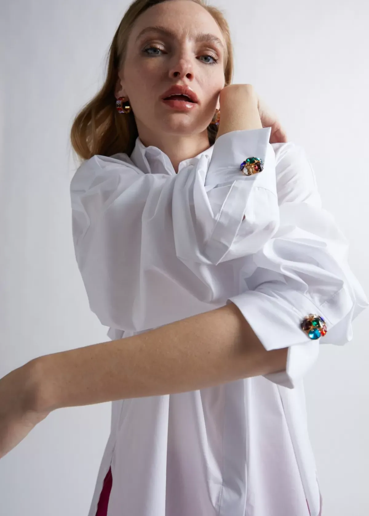 Camisa botones joya | COLECCIÓN MAITE | Lola Casademunt Camisas Y Blusas