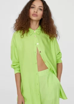 Camisa básica manga larga Camisas Y Blusas