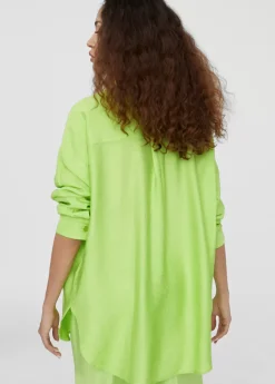 Camisa básica manga larga Camisas Y Blusas