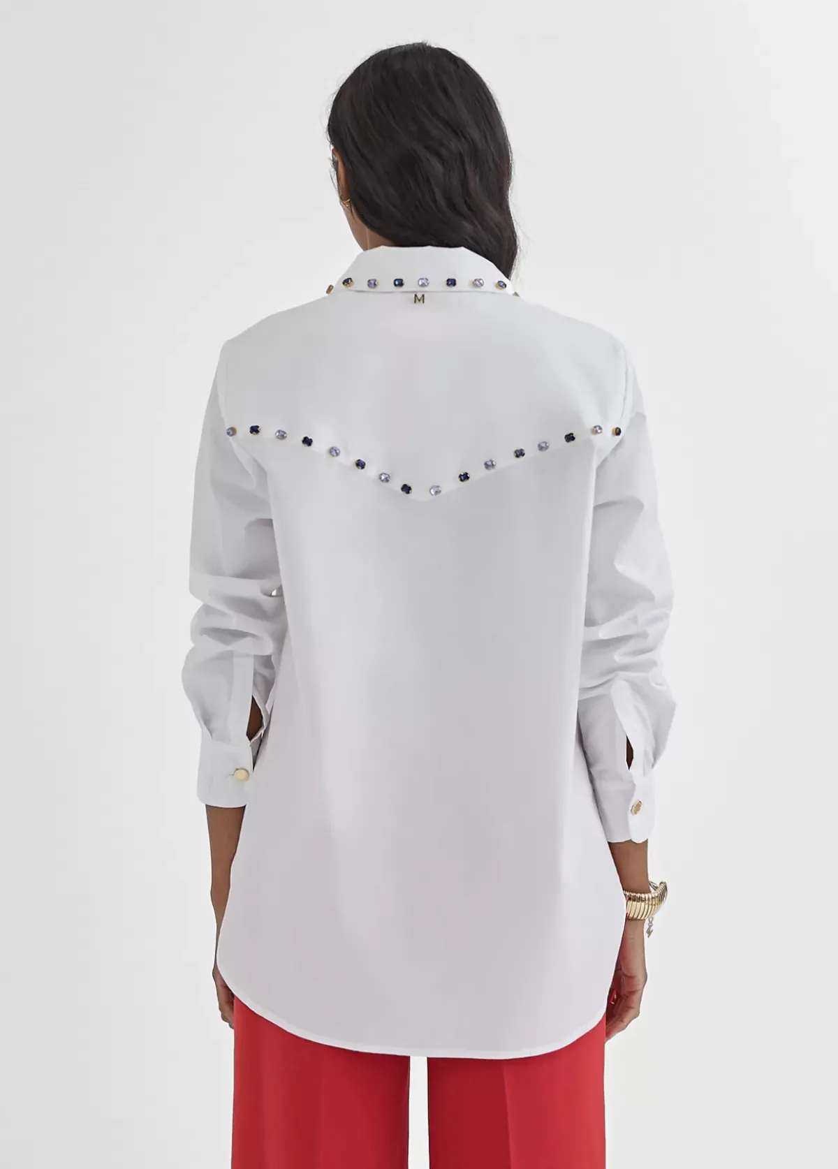 Best Camisa con detalle joyas Camisas Y Blusas