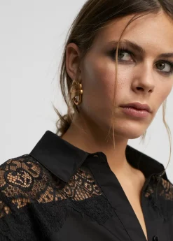 Best Camisa con encaje Camisas Y Blusas