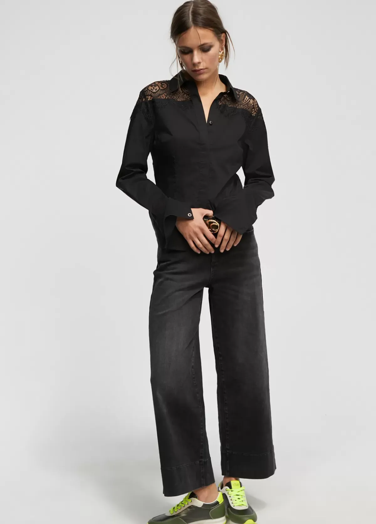 Best Camisa con encaje Camisas Y Blusas