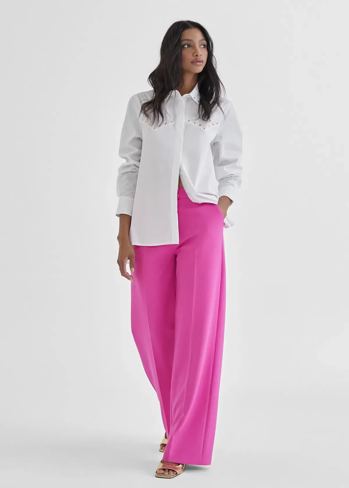 Outlet Camisa con tachas Camisas Y Blusas