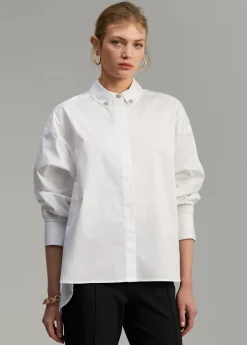 New Camisa detalle joya Camisas Y Blusas