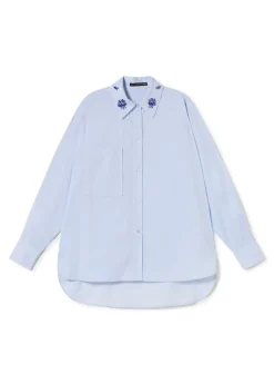 Outlet Camisa detalle joya Camisas Y Blusas