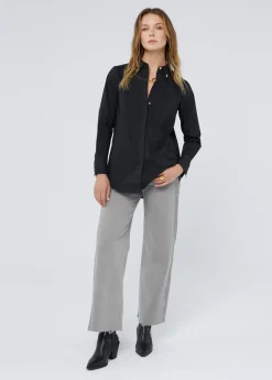 Clearance Camisa detalle logo Camisas Y Blusas