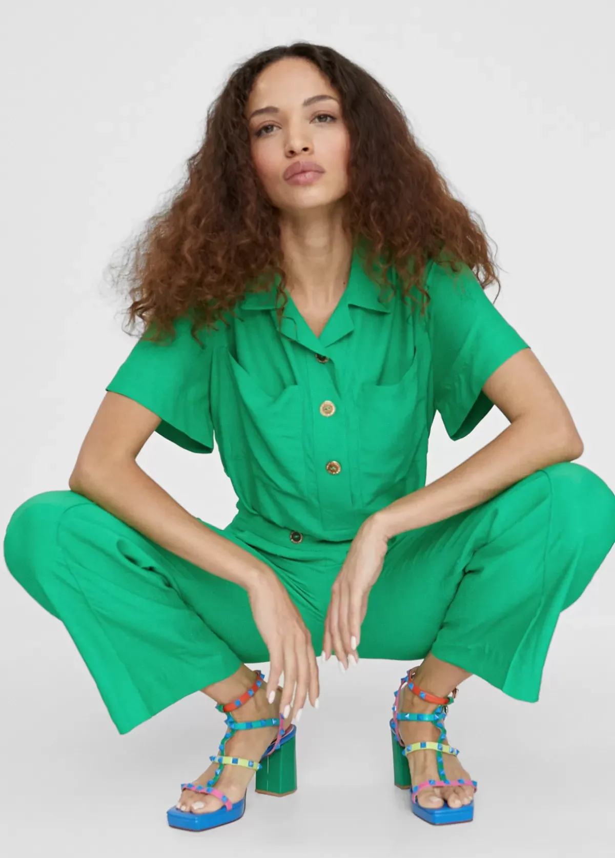 Best Camisa fluida con bolsillos Camisas Y Blusas