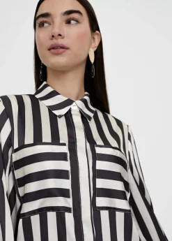 Hot Camisa fluida de rayas Camisas Y Blusas