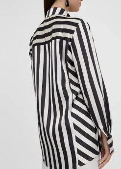 Hot Camisa fluida de rayas Camisas Y Blusas