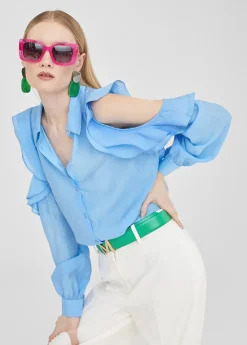 Sale Camisa hombros descubiertos Camisas Y Blusas