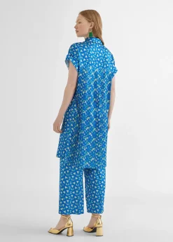 Clearance Camisa larga estampada Camisas Y Blusas