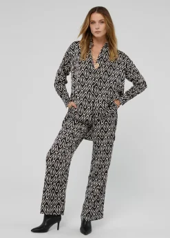 New Camisa larga monograma Camisas Y Blusas