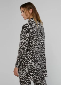 New Camisa larga monograma Camisas Y Blusas