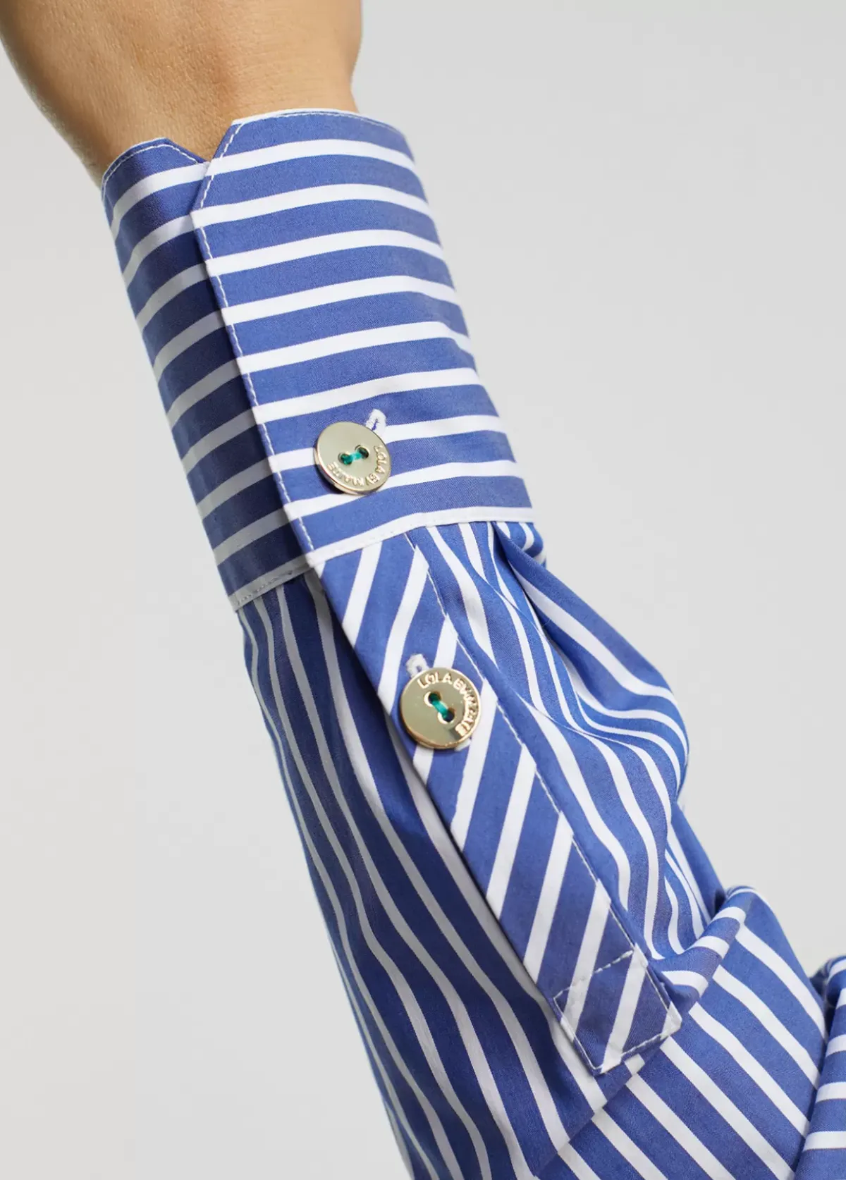 Clearance Camisa rayas logo Camisas Y Blusas