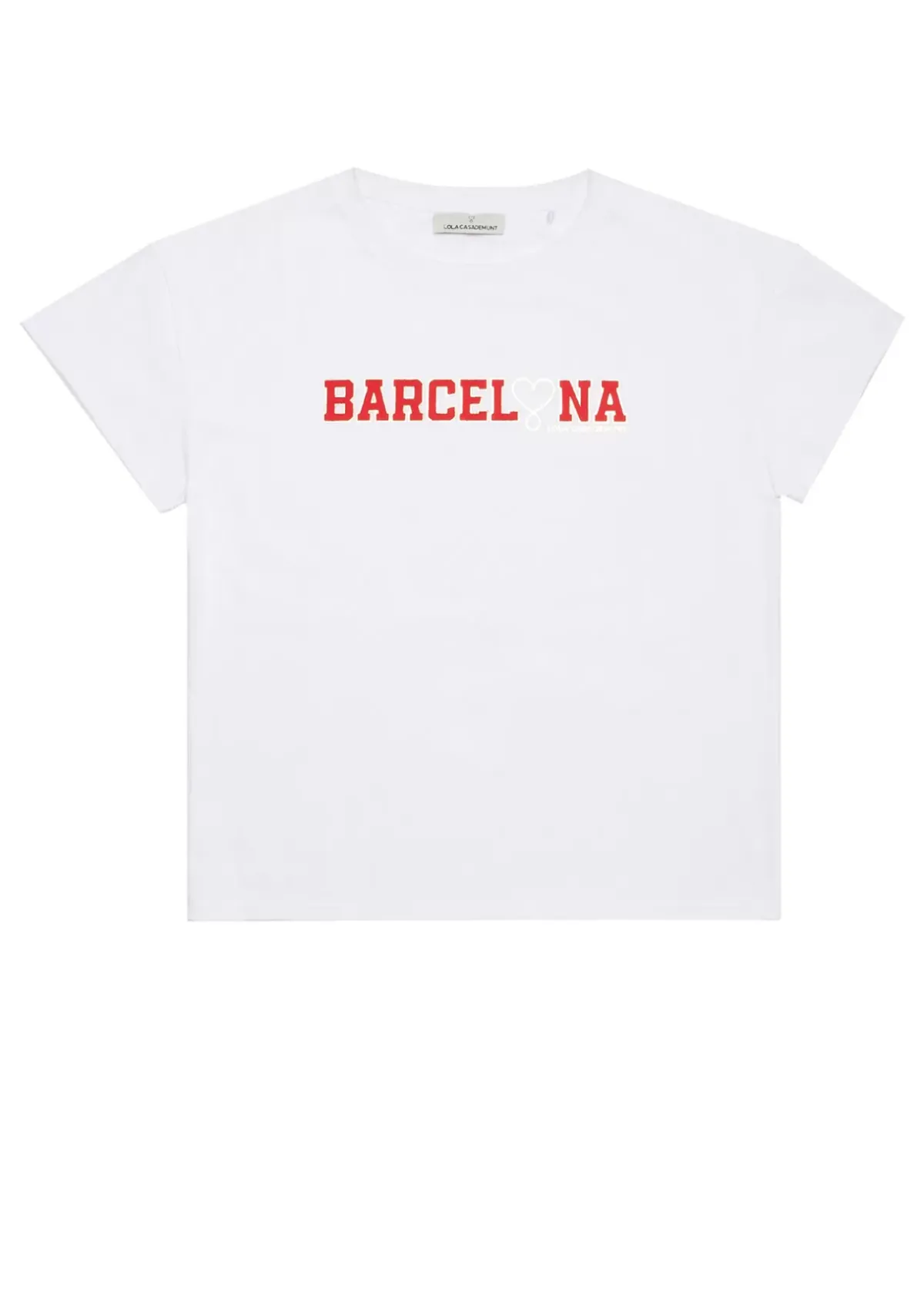 New Camiseta básica Barcelona en algodón 100% - Lola Casademunt Camisetas Y Tops