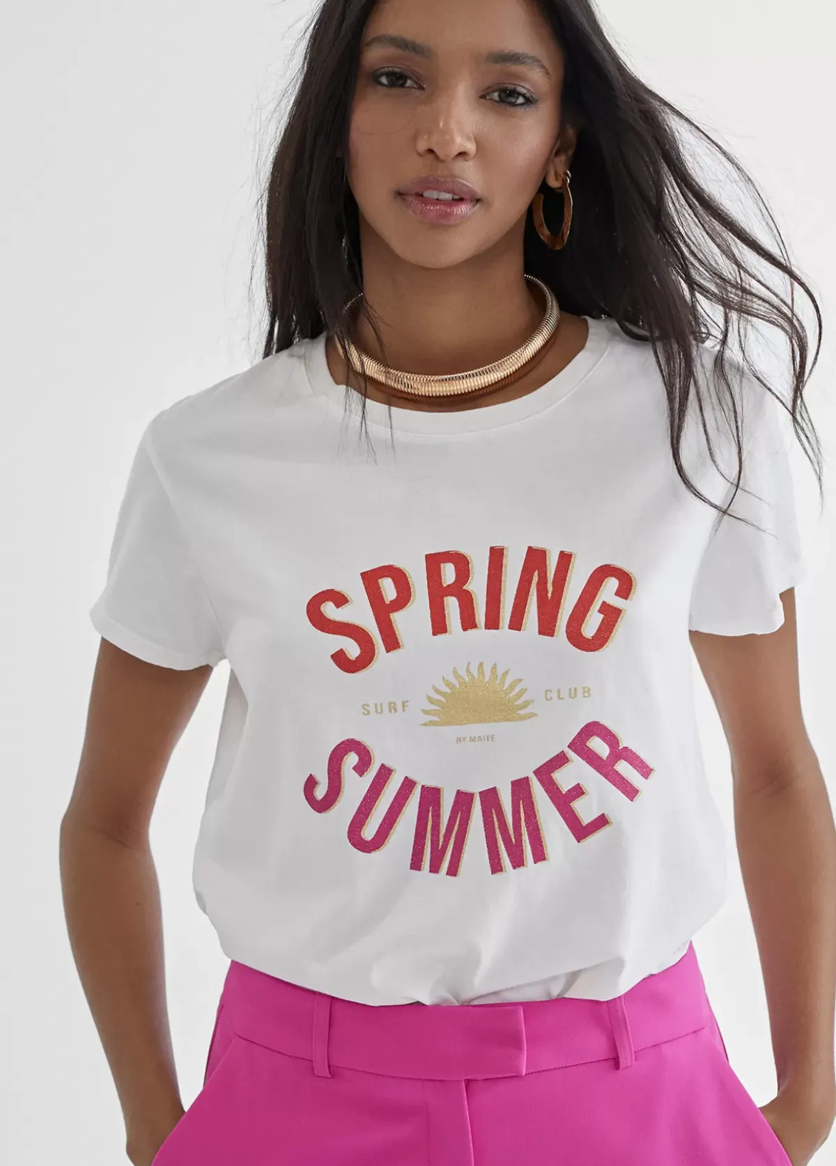 Online Camiseta básica Summer Camisetas Y Tops