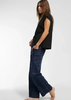 Outlet Camiseta detalle hombros Camisetas Y Tops