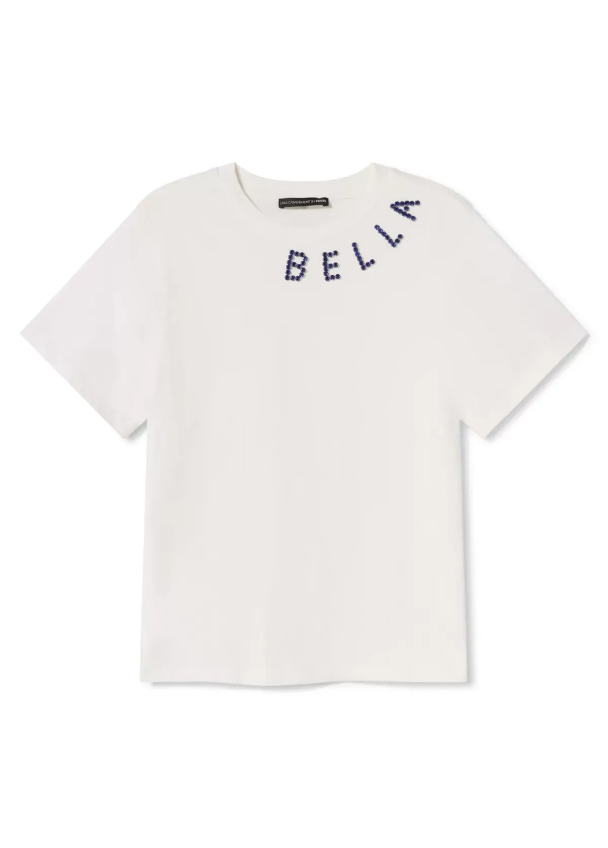 Camiseta detalle pedrería Camisetas Y Tops