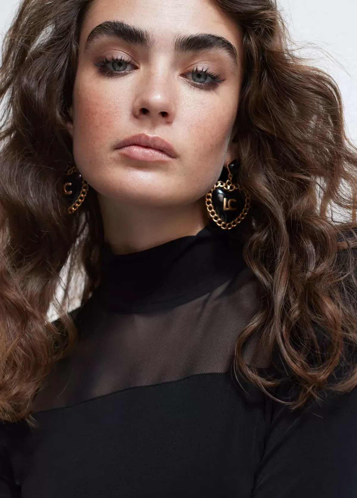 Clearance Camiseta detalle transparencia Camisetas Y Tops