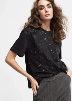 Discount Camiseta lentejuelas Camisetas Y Tops