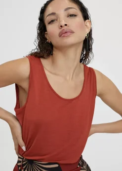 Outlet Camiseta lisa de tirantes Camisetas Y Tops