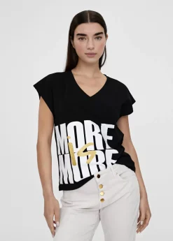 Outlet Camiseta more is more Camisetas Y Tops