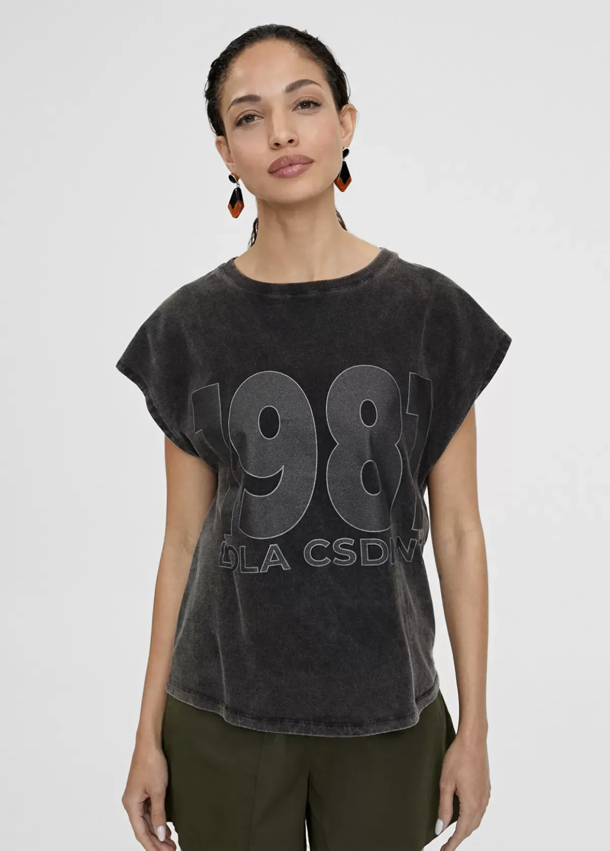 Outlet Camiseta posicionado frontal Camisetas Y Tops