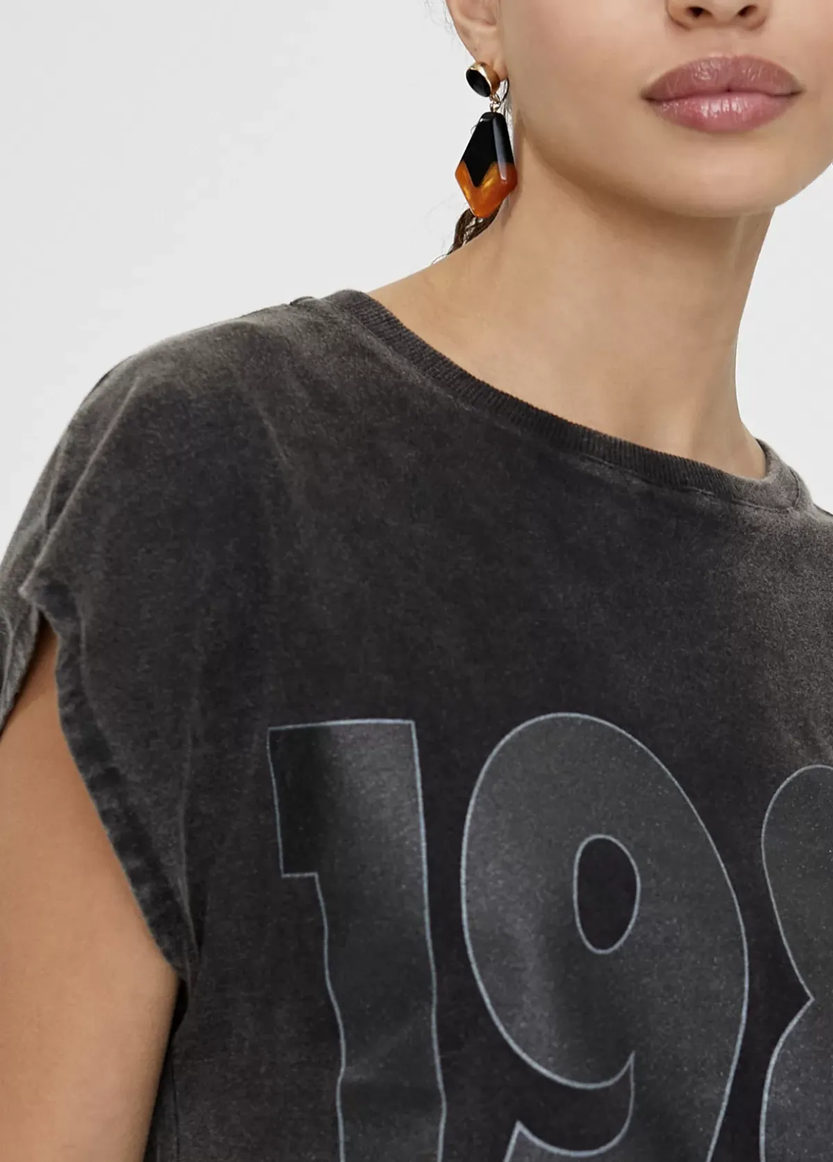 Outlet Camiseta posicionado frontal Camisetas Y Tops