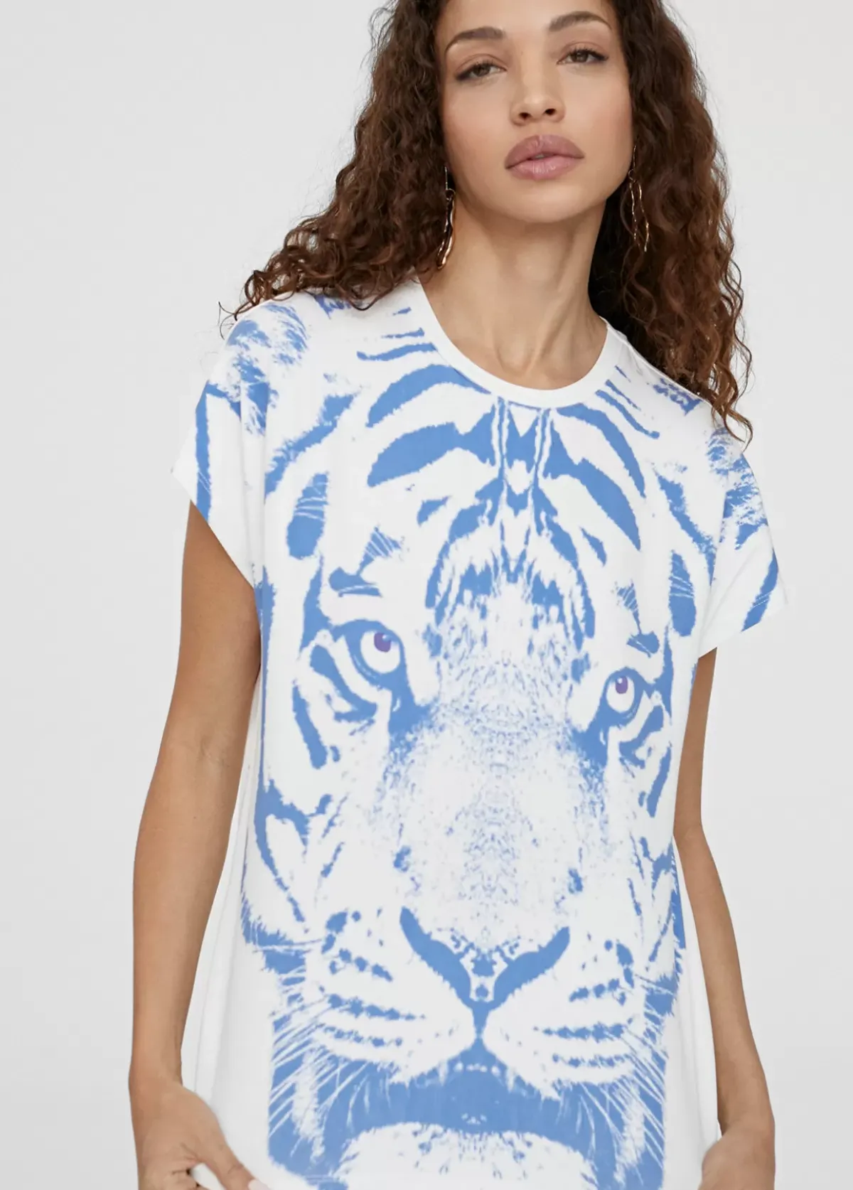 Online Camiseta posicionado tigre Camisetas Y Tops