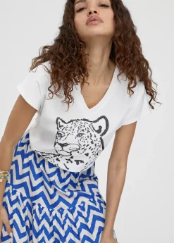 Outlet Camiseta posicionado trigre Camisetas Y Tops