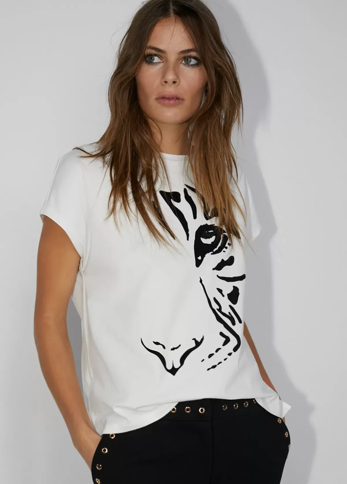 Best Camiseta tigre Animal Print|Camisetas Y Tops