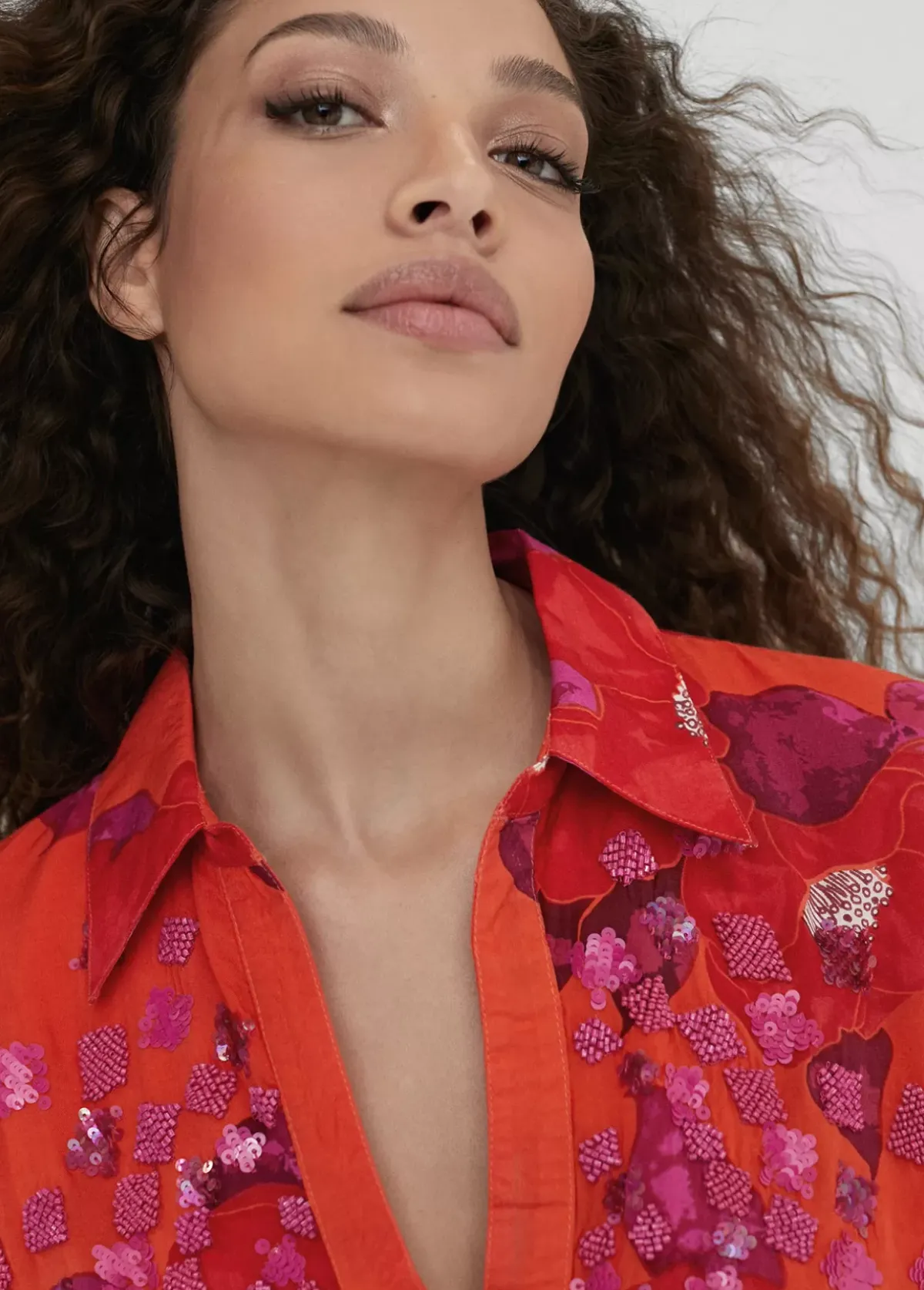 Clearance Camisola estampado floral Baño