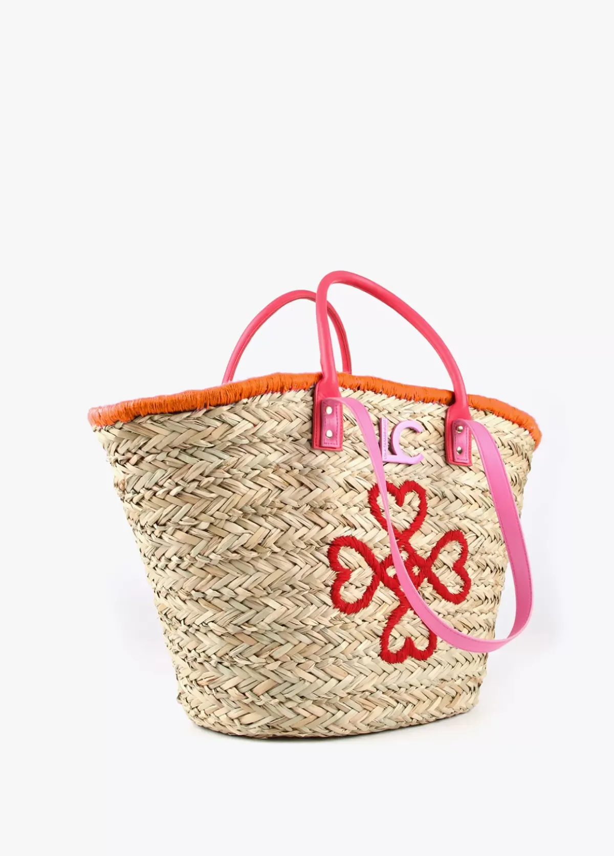 New Capazo corazones bordados Bolsos|Baño