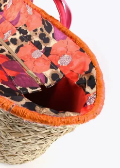 New Capazo corazones bordados Bolsos|Baño