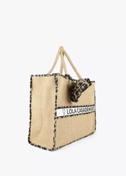 Outlet Capazo detalles animal print Bolsos|Baño