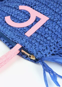 Online Cesto con logo a contraste Bolsos|Baño