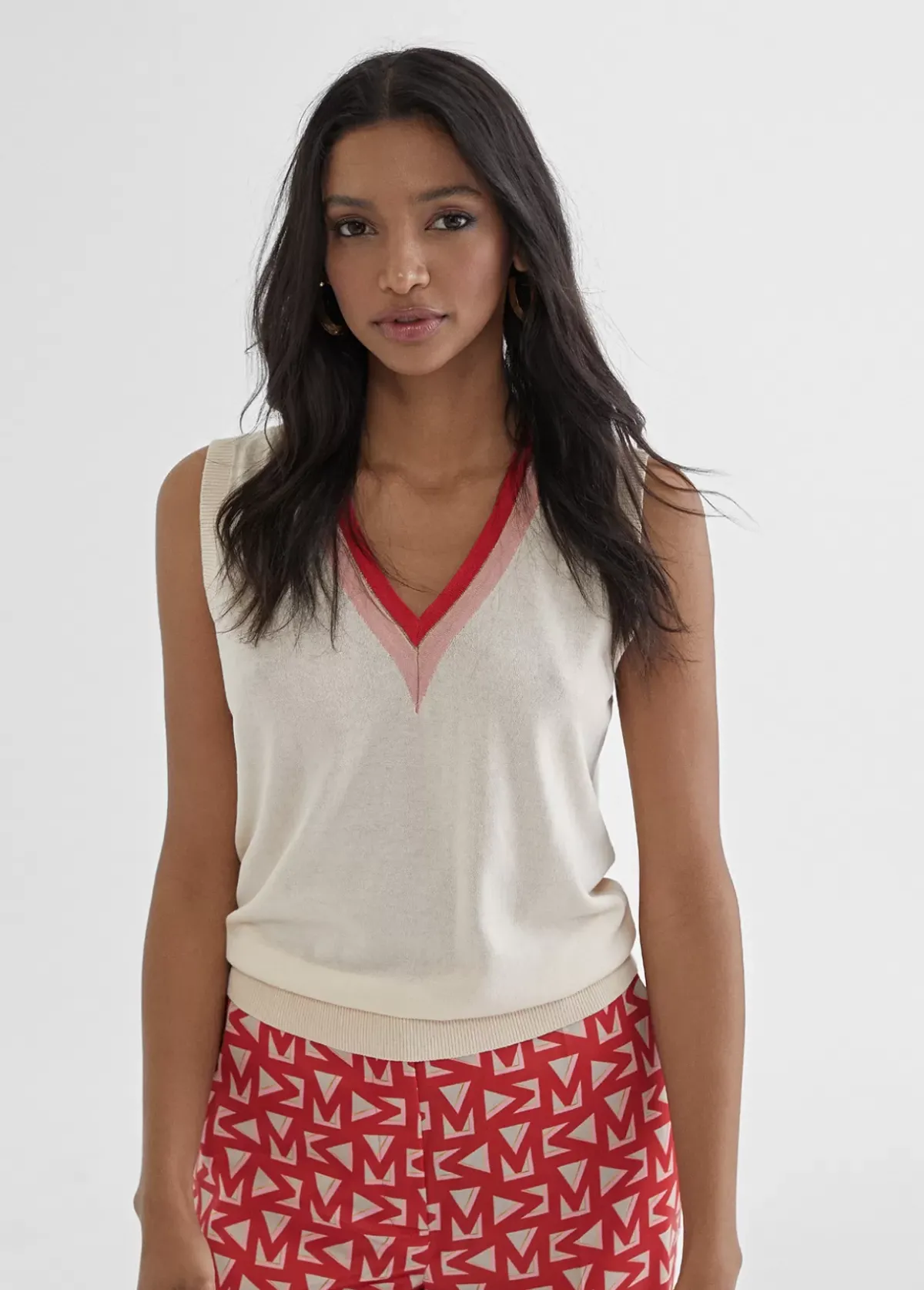 Chaleco bicolor Punto|Chalecos