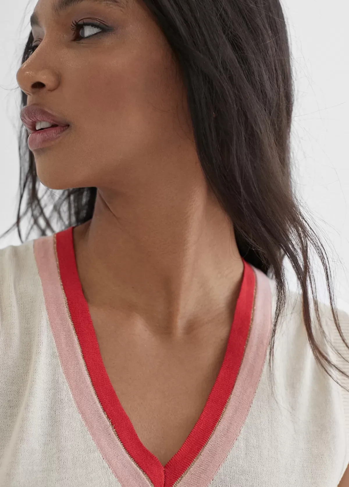 Chaleco bicolor Punto|Chalecos