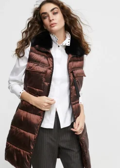 Outlet Chaleco cuello pelo Chalecos