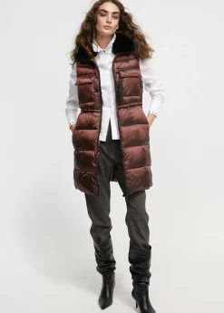 Outlet Chaleco cuello pelo Chalecos