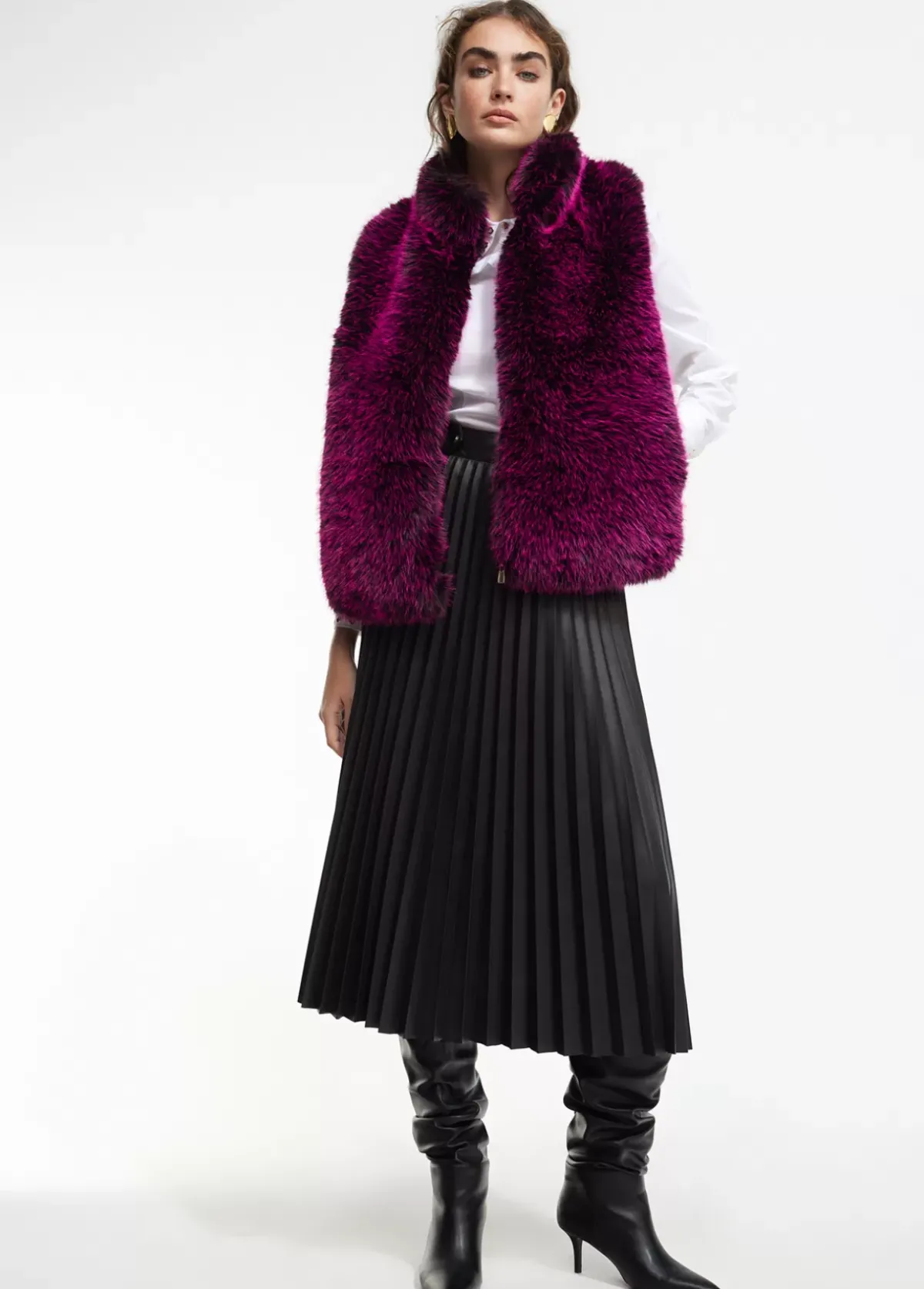 Discount Chaleco de pelo Chalecos